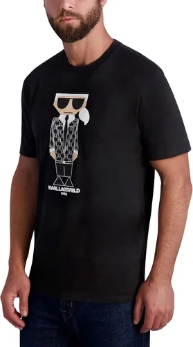 Vista 2 de Karl Lagerfeld Paris Camiseta casual de manga corta Kocktail Karl para hombre
