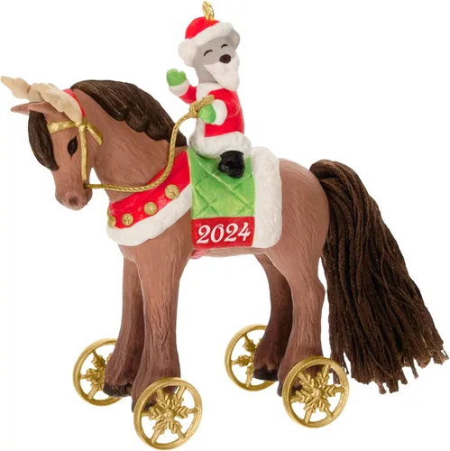 Vista 9 de Hallmark Keepsake Adorno de Navidad, un pony para Navidad 2025, regalos para niños