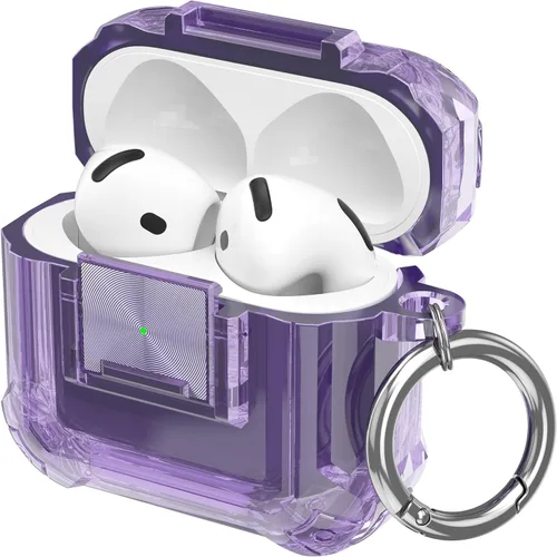 Vista 35 de Funda de protección contra caídas para AirPods Pro 2 con kit de limpieza B-Negro