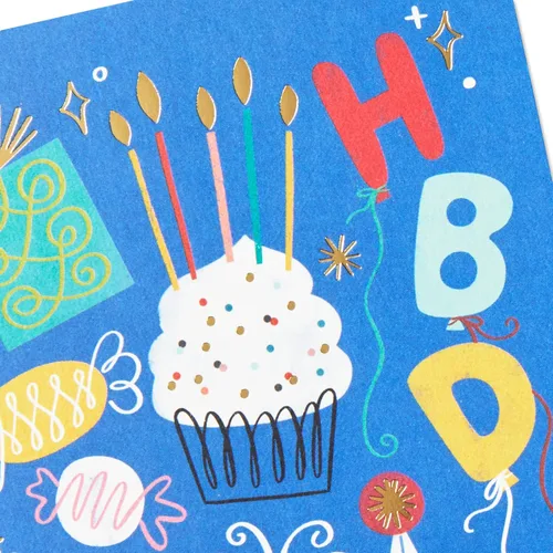 Vista 6 de Hallmark - Juego de tarjetas de cumpleaños, 36 tarjetas con sobres (deseos de cumpleaños brillantes)