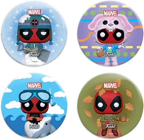 Vista 7 de Funko Pop! Marvel Deadpool Seasons Mystery Box Kit de coleccionistas GameStop Exclusivo