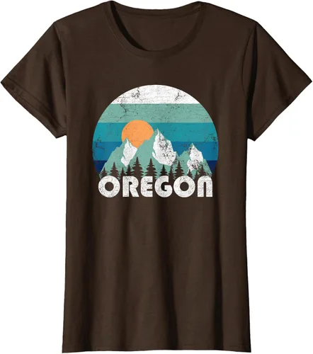 Vista 18 de Oregon State Retro Vintage Camiseta