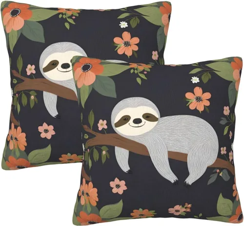 Vista 15 de Fiokroo Juego de 2 fundas de almohada de leopardo negro, fundas de almohada cuadradas para sofá, dormitorio, sala de estar, automóvil, 20 x 20
