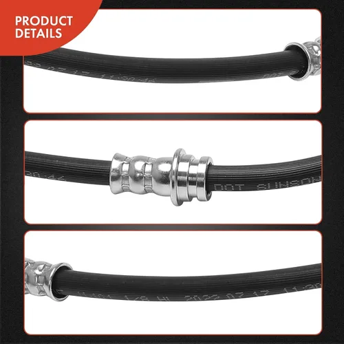 Vista 5 de A-Premium Manguera hidráulica de freno compatible con modelos BMW seleccionados - 318i 1997-1998, 318is 1997, 323Ci 2000, 323i 1998-2000, 323is