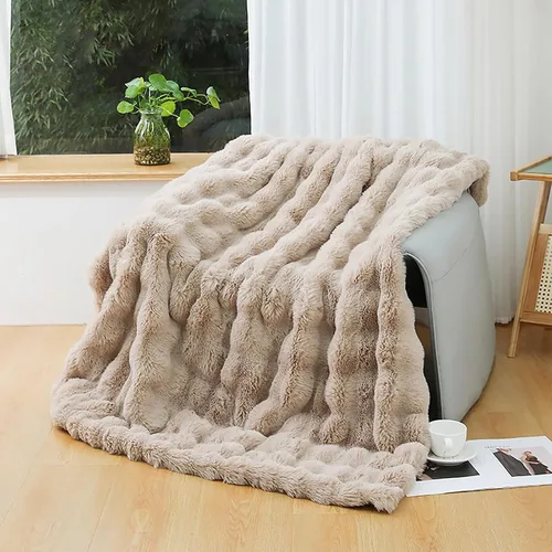 Vista 55 de UKELER - Manta de lana de búfalo a cuadros para sofá de 60 x 50 pulgadas - Ultra suave, afelpada, de franela, forro polar, sherpa, para niños