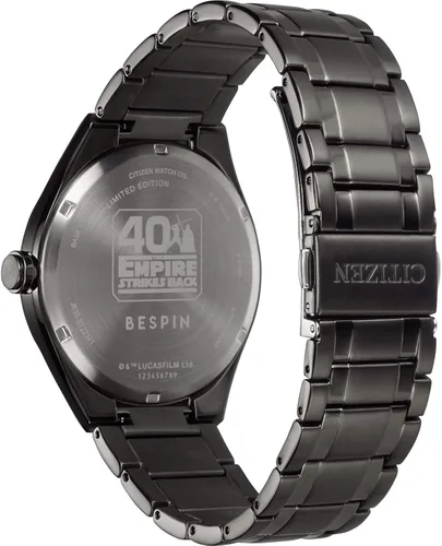 Vista 3 de Citizen Eco-Drive Star Wars - Reloj para hombre acero inoxidable Gris Bespin