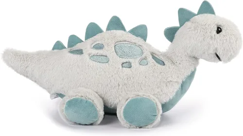 Vista 2 de TCBunny Juguete de peluche de dinosaurio bebé para dormir, 15 pulgadas, Stephan (Estegosaurio-gris)