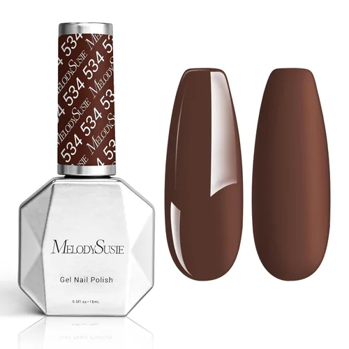 Vista 69 de MelodySusie - Esmalte de uñas en gel con brillo perla rosa brillante, 0.5 fl oz, efecto hilo, con acabado de concha rosa brillante, UV LED