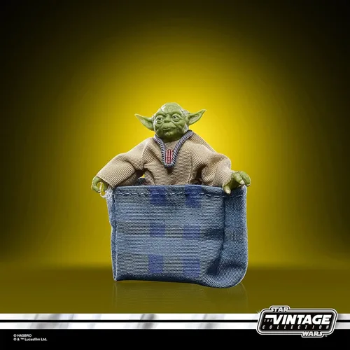 Vista 3 de STAR WARS The Vintage Collection Yoda (Dagobah), figura de acción The Empire Strikes Back a escala de 3.75 pulgadas, juguetes para niños de 4 años