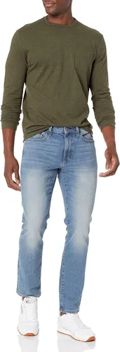 Vista 4 de Tienda Essentials Men's Slim-Fit Long-Sleeve T-Shirt