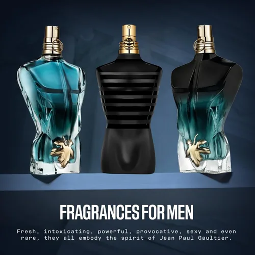 Vista 8 de Jean Paul Gaultier Le Male Le Parfum EDP Intense Spray Hombres Amber Woody Eau de Parfum Intense for Men Fragrance - Cardamom, Lavender & Iris