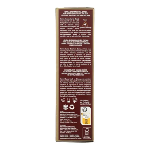 Vista 3 de Surya - Crema de henna dorado marrón