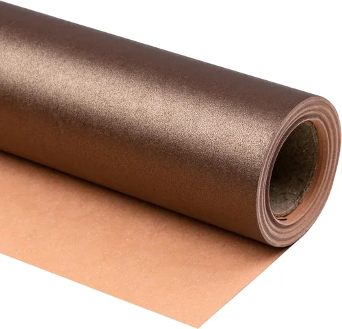 Vista 42 de RUSPEPA Papel de regalo negro mate, color liso perlado, papel lustre perfecto para bodas, cumpleaños, Navidad, baby shower, 17 pulgadas x 32.8 pies