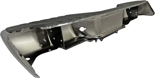 Vista 8 de Acero cromado, conjunto completo de parachoques trasero para Nissan Frontier 1998, 1999, 2000, 2001, 2002, 2003, 2004, NI1102136