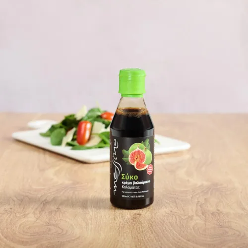 Vista 5 de Messino Higo Vinagre Balsámico Glaseado importado de Grecia, 8.5 fl oz