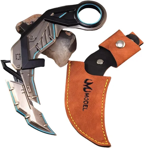 Vista 7 de UGLYAF Valorant - Juego de cuchillos Karambit Champion - Modelo de cuchillo de garra (juego de caja Champion 2023)
