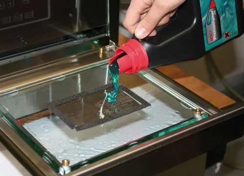 Vista 4 de COLOP VX55 Gel líquido de fotopolímero para fabricación de sellos Gel utilizado para la fabricación de sellos, creación de sellos de goma