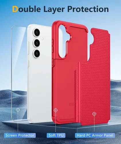 Vista 274 de FNTCASE Funda para Motorola Moto G-Stylus-5G-2023: funda protectora de doble capa a prueba de golpes Parte trasera texturizada antideslizante