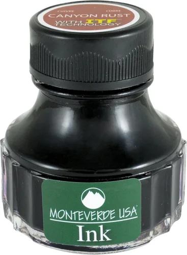 Vista 21 de Monteverde USA Tinta con Tecnología ITF, 30 ml Negro Ceniza (G309BA)
