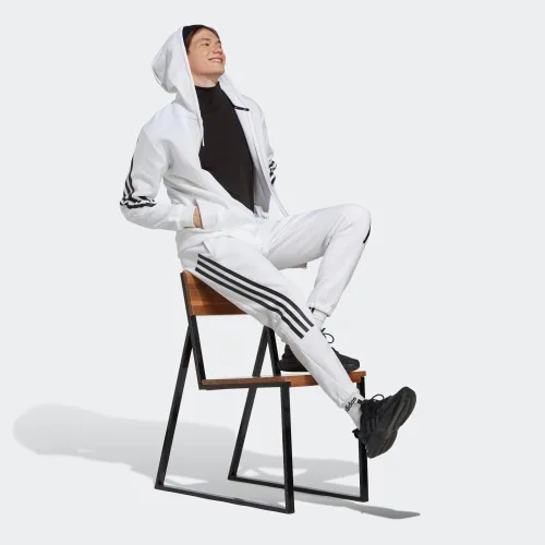 Vista 4 de adidas Mens Future Icon 3 Stripes Pants