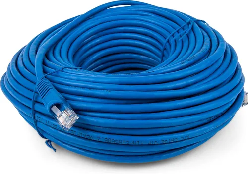 Vista 2 de Steren Cable de conexión Cat. 5E UTP 308-600BL de 300 pies de molde enrasado