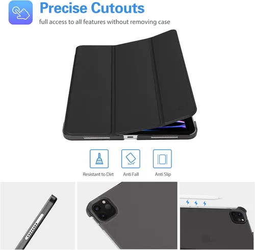 Vista 5 de Funda ProCase para iPad Pro de 11 Pulgadas 2022/2021/2020/2018, Funda Inteligente con Soporte Delgado y Carcasa Dura para iPad Pro de 11 Pulgadas 4ª