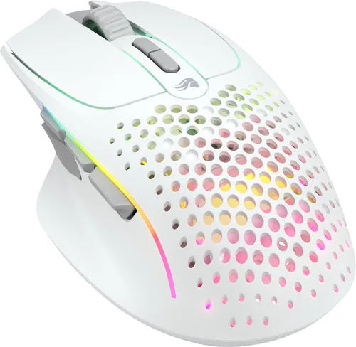 Vista 11 de Glorious Gaming Model I 2 ratón para juegos con cable: 9 botones programables (2 intercambiables), 66g superligero, sensor óptico 26k, interruptores