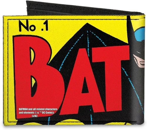 Vista 2 de buckle-down lona portafoliosClásico Batman Tema 1Robin BATM accesorio