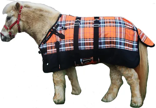 Vista 20 de CHALLENGER 1200D Foal Winter Blanket Miniature Pony Donkey Bellyband Turquoise Rustic