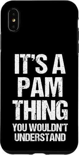 Vista 11 de It's A Pam Thing (You Wouldn't Understand) -Funny Pamela Pam Case for iPhone 17