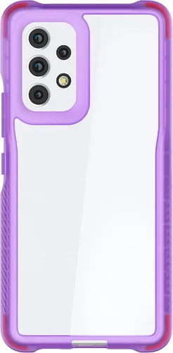Vista 89 de Ghostek COVERT - Funda rosa para Galaxy Z Flip 4 para mujeres y niñas, protección completa de bisagra y parte trasera transparente, duradera