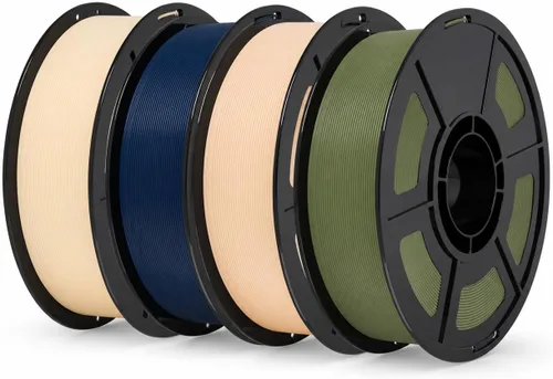 Vista 16 de Paquete de filamento PLA para impresora 3D, 22.0 lbs, 1.181-11.811 in/s para Bambu Lab AMS, AMS Lite