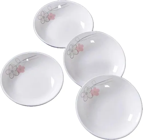 Vista 8 de Juego de 5 platos de cerámica con bonito diseño de gato, platos llanos grandes de porcelana para ensalada de postre de 7.28 pulgadas, platos