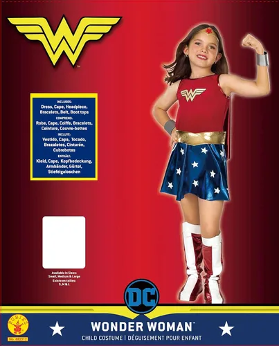 Vista 5 de Rubie 's Superhéroe DC disfraz Mujer Maravilla.