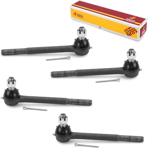 Vista 125 de Metrix Premium Chassis Parts - Kit de 4 piezas de extremos de barra de acoplamiento frontal exterior e interior compatible con Nissan Pathfinder