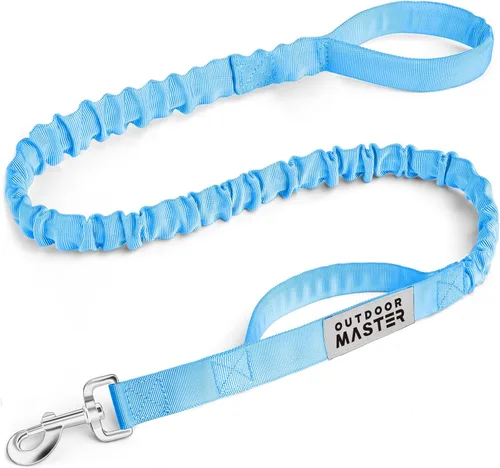 Vista 18 de Correa de cuerda elástica para perros Outdoormaster; para mayor seguridad y comodidad de su perro., M