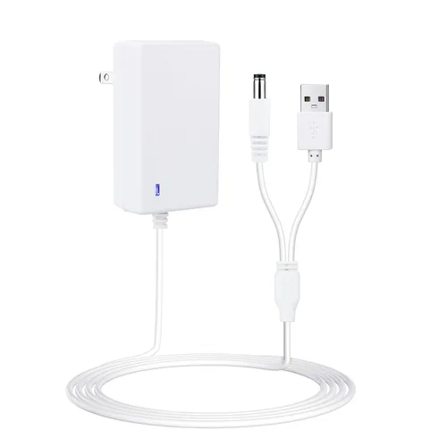 Vista 7 de Cable de alimentación USB para columpio de bebé Ingenuity, cargador para Ingenuity InLighten Adaptador de corriente para una comodidad simple