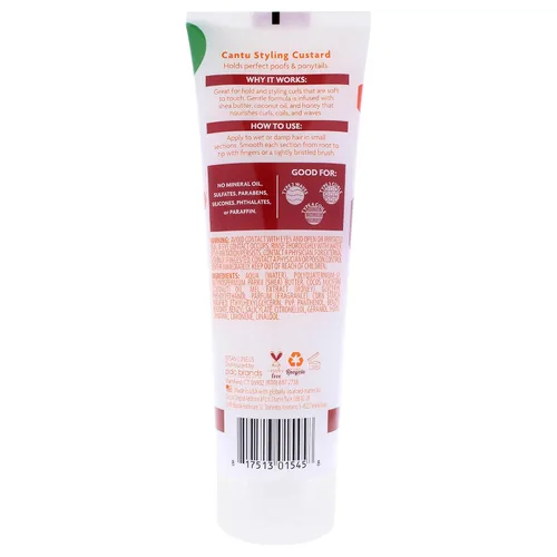 Vista 2 de Cantu Care For Kids Styling Custard tubo de 8 onzas (paquete de 2)