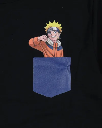 Vista 2 de Naruto Shippuden - Camiseta con diseño gráfico Uzumaki para niño