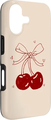 Vista 3 de Cherri Ties Bow Cherry - Carcasa para iPhone 17