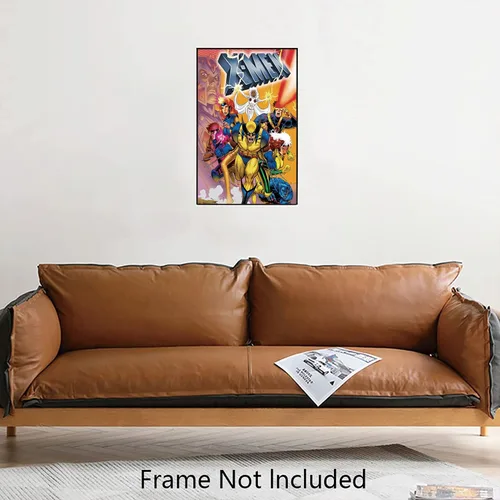 Vista 7 de Christ-EZ Anime Cartoons X-Men The Animated Series - Póster de pared para decoración del hogar, póster mate, sin marco, regalo de 11 x 17 pulgadas