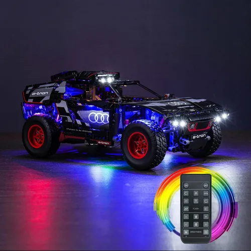Vista 15 de Kit de luces mejorado compatible con el modelo de auto Lego Technic Ford GT 2022 42154, decoración de luces compatible con 42154 (modelo no incluido)
