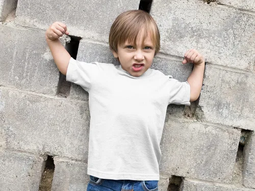Vista 5 de Expression Tees Dallas Distressed Team - Body infantil de una pieza y camiseta para niños pequeños