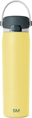 Vista 27 de Simple Modern Mesa Sport Botella de Agua con Tapa de Sorbo Cubierta Botella de Acero Inoxidable Aislada de 24oz Compatible con Portavasos