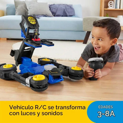 Vista 2 de Fisher-Price Imaginext DC Super Friends Transformando Batmobile R/c
