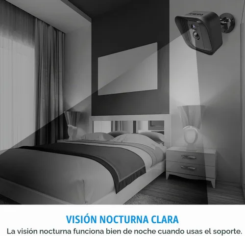 Vista 6 de Paquete de 3 soportes para cámara Blink XT/XT 2, soporte de pared ajustable