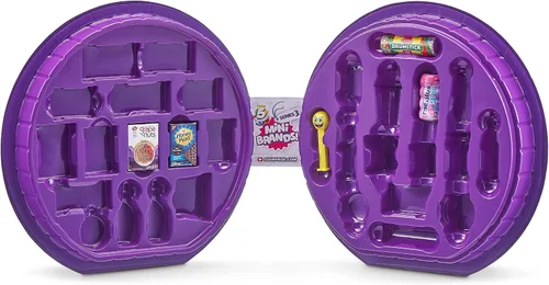 Vista 2 de 5 Surprise Mini Brands Series 3 - Estuche para coleccionista, almacena y exhibe 30 minis con 5 miniaturas exclusivas de ZURU, Multi