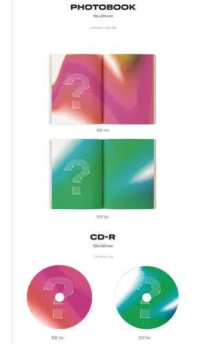 Vista 2 de TEMPEST THE EVE OF A STORM 4º Mini álbum STORM + EVE - 2 Ver Set K-POP SEALED