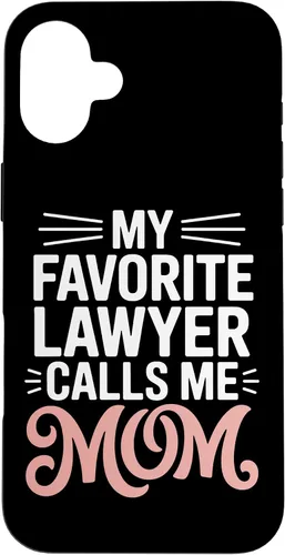 Vista 23 de My Favorite Lawyer Calls Me Mom Proud Law School Parent Case for iPhone 17