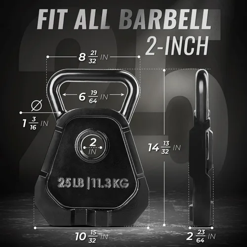 Vista 3 de Yes4All Kettlebell Special Shape, Upgraded &Multifunctional for Advanced Training, Solid Cast Iron Powder Coated, Anti Slip Handle Strength Training